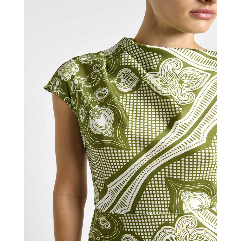 Cue Chateau Asymmetric Midi Dress image number 2